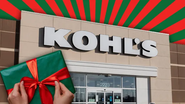 Kohl's Christmas Gifts