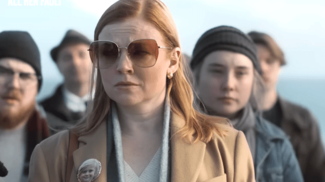 still of Sarah Snook in the show All Her Fault